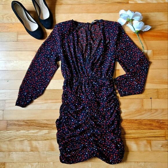 Zara Heart Print Dress - Picture 1 of 9